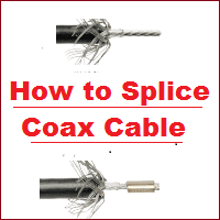 How to Splice Coaxial Cable Using Connectors | Without Connectors
