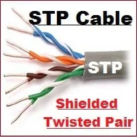 STP Cable (Shielded Twisted Pair): Types, Uses, Advantages, & Disadvantages