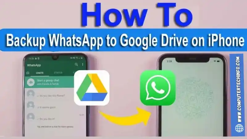 Backup WhatsApp to Google Drive on iPhone