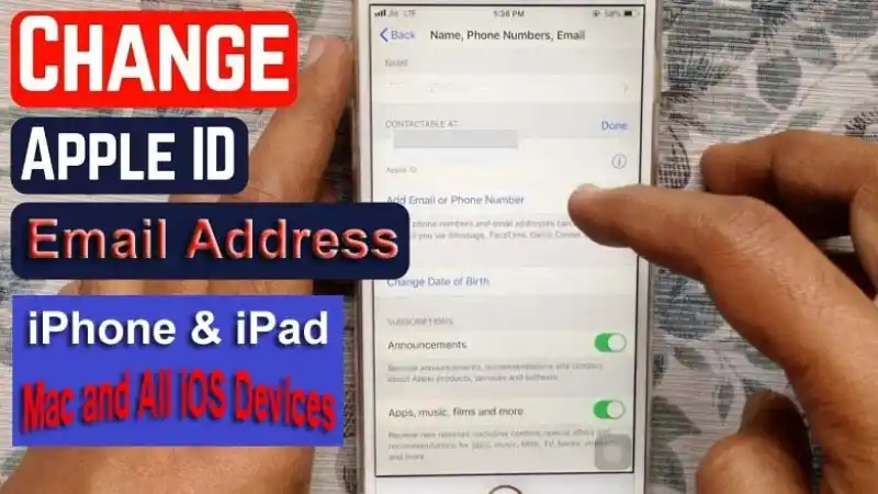 How to Change Apple ID Email On iPhone, iPad, and Mac? Easier Way!!