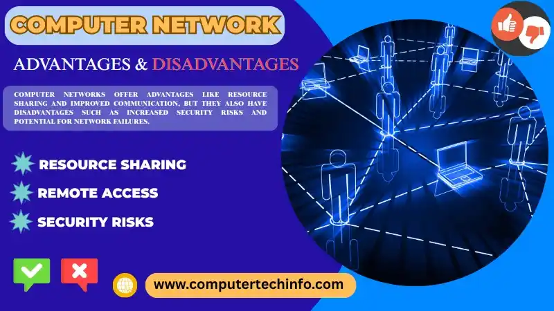 Advantages, Disadvantages, Features, and Benefits of Computer  Network