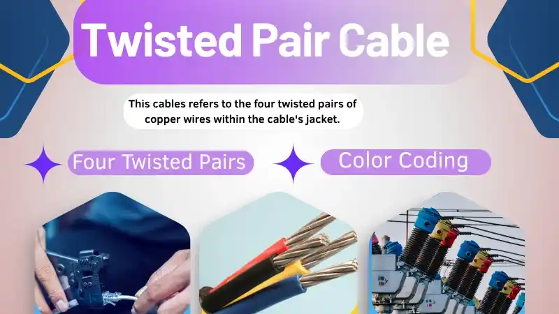 Twisted Pair Cable: Diagram, Types, Examples, Application, and Uses!!