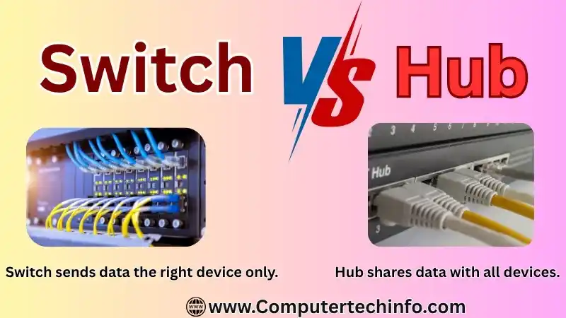 Difference Between Switch and Hub