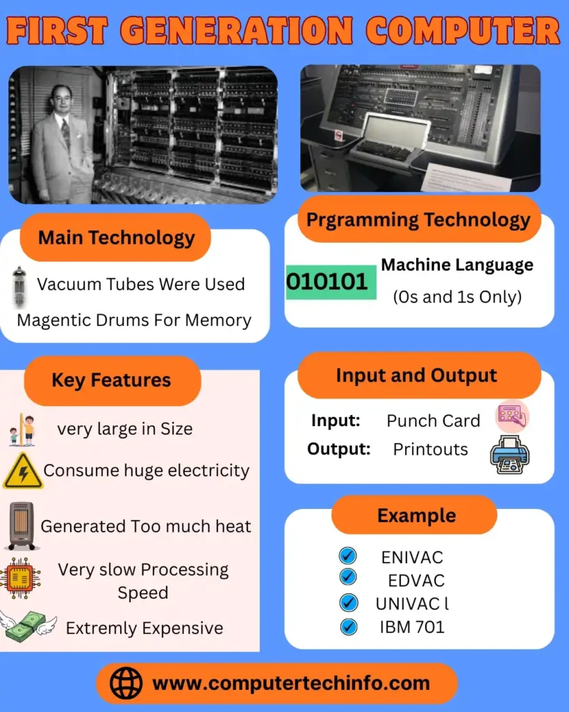 first generation of computers