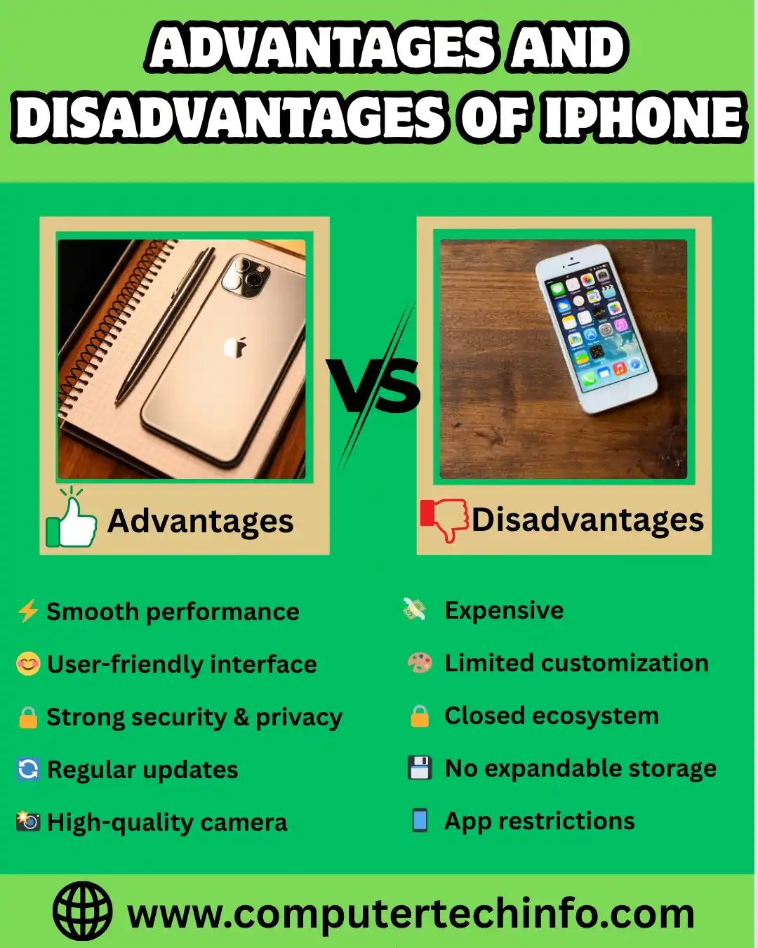 iPhone Advantages and Disadvantages