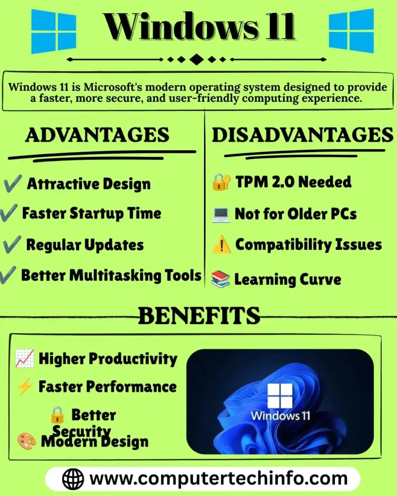 Windows 11 Advantages and Disadvantages